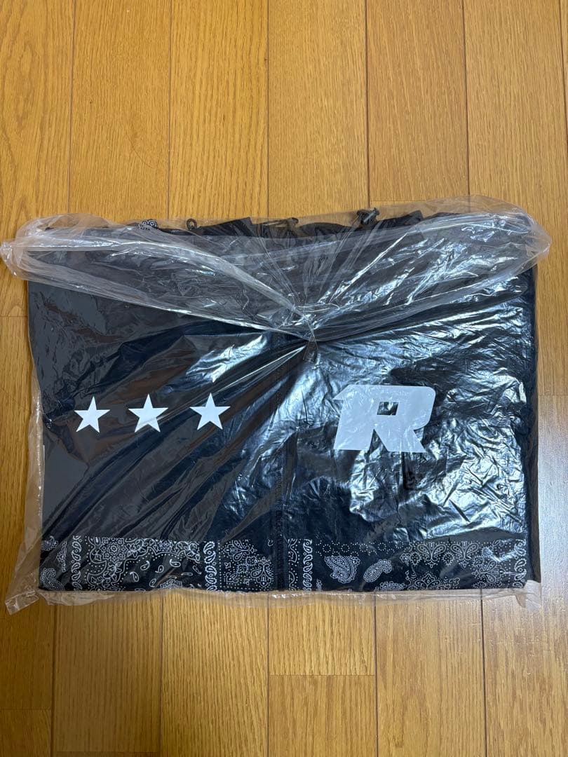 RIZIN PRACTICE SET UP ブラック ペイズリー XLサイズ