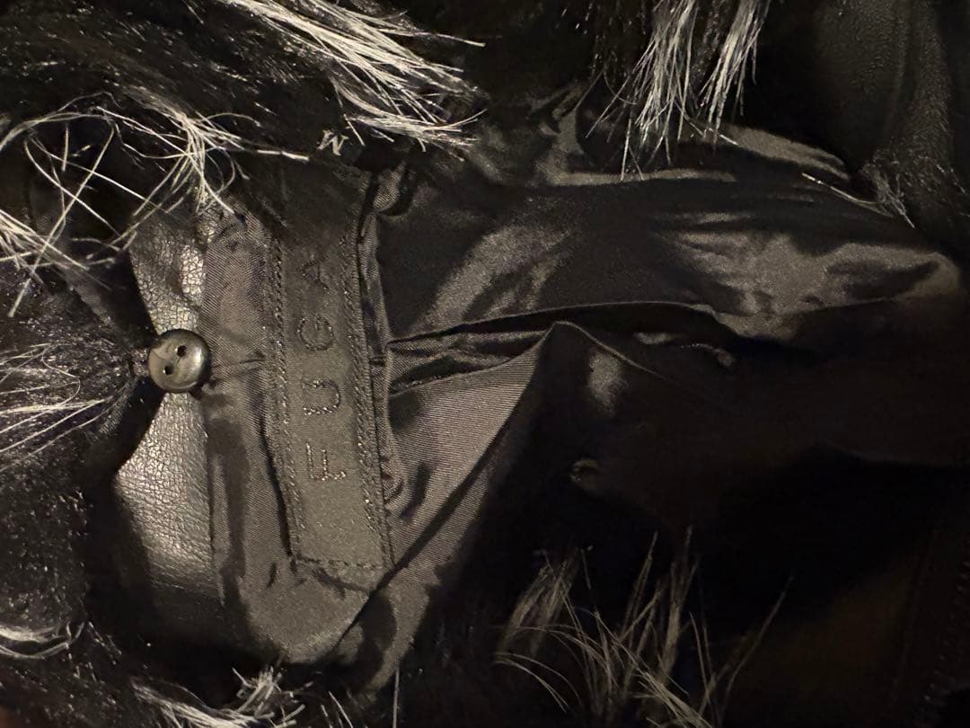 ジャケット・アウター 00's FUGA leather fur jacket