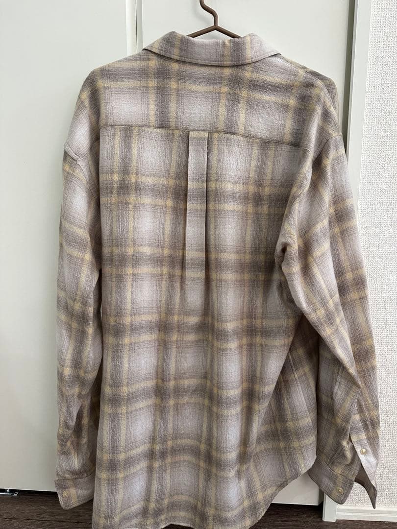 r*t様 AURALEEのAURALEE AIRY WOOL CHECK SHI