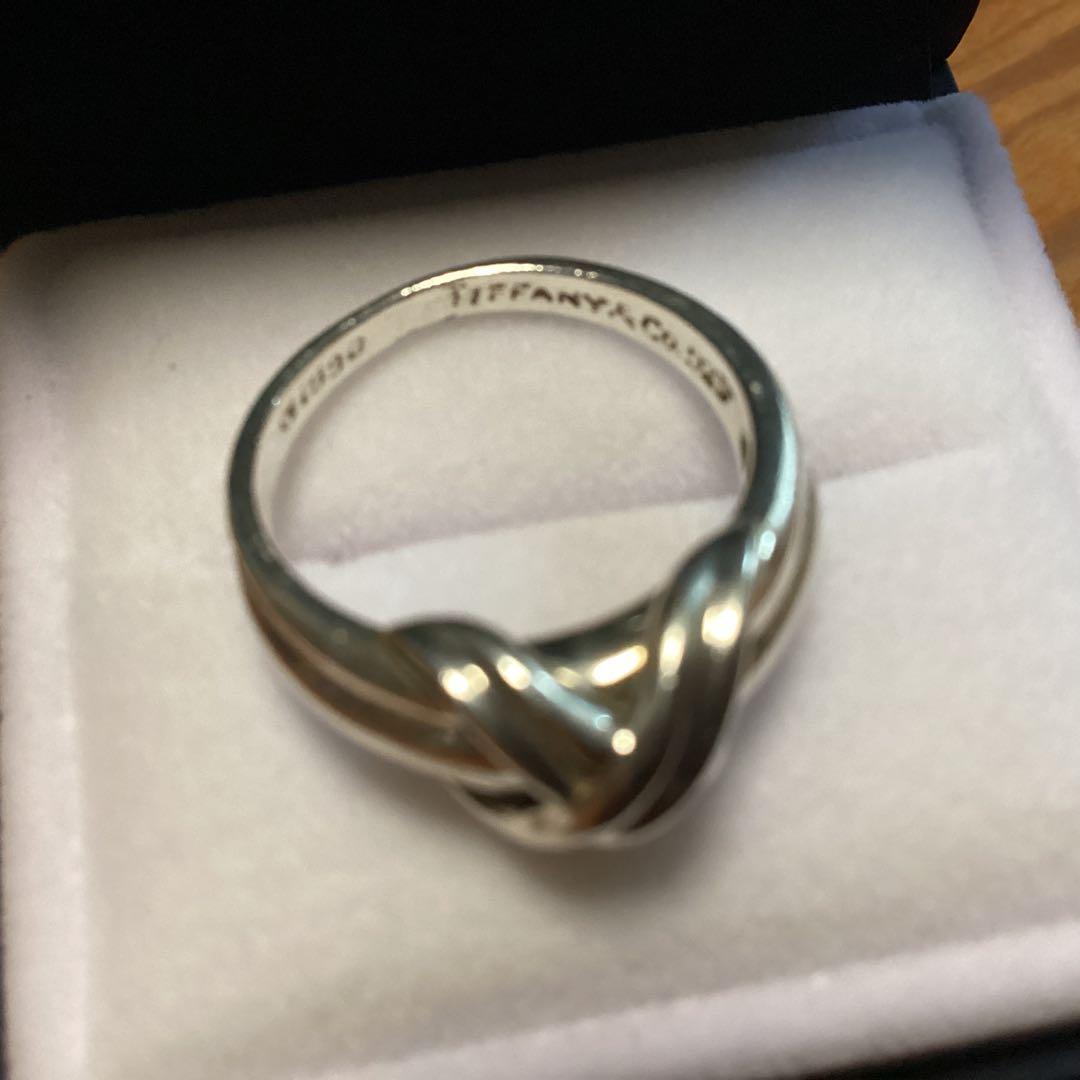 Tiffany & Co. シルバー925 ノットリング　US6 11号