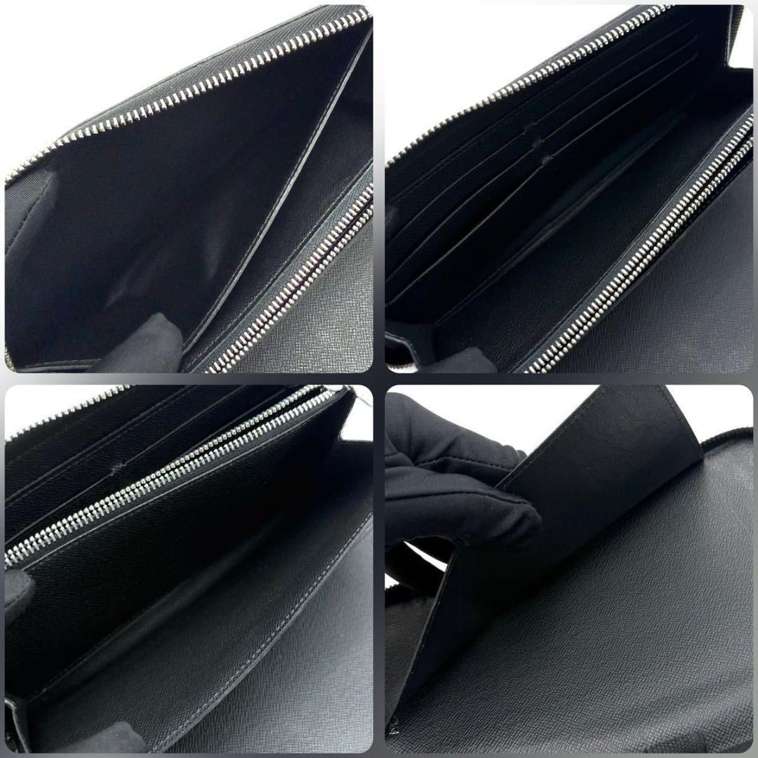 【美品】ルイヴィトン エピ ジッピーオーガナイザー ノワール 二つ折り 長財布