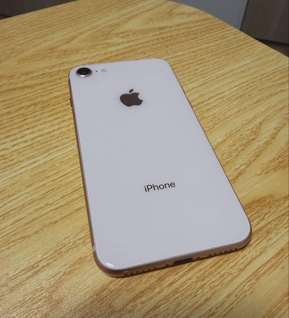 【美品】iPhone 8 Gold 64GB SIMフリー 本体