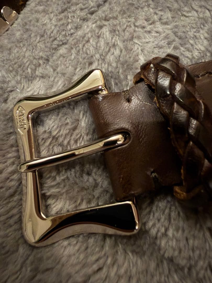 ジェイ&エム デヴィッドソン/J&M DAVIDSON 　レザーベルト　85