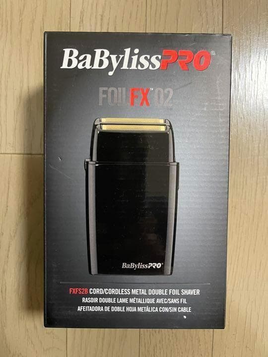 新品未使用 BaByliss Pro FOILFX02 Cordlessブラック