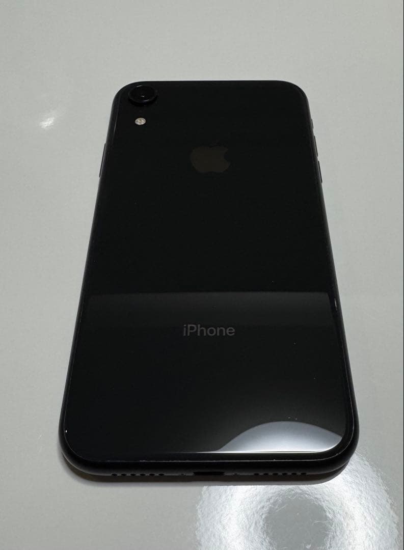 iPhoneXR 64GB ブラックSIMロック解除済み