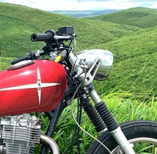 【希少】Daytona スピードメーター埋め込みヘッドライト　ケーブル付き