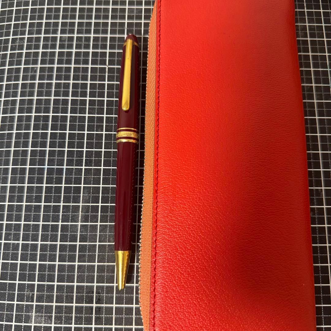 モンブラン ボールペン マイスターシュテュック 164 ボルドー ペンケース付き