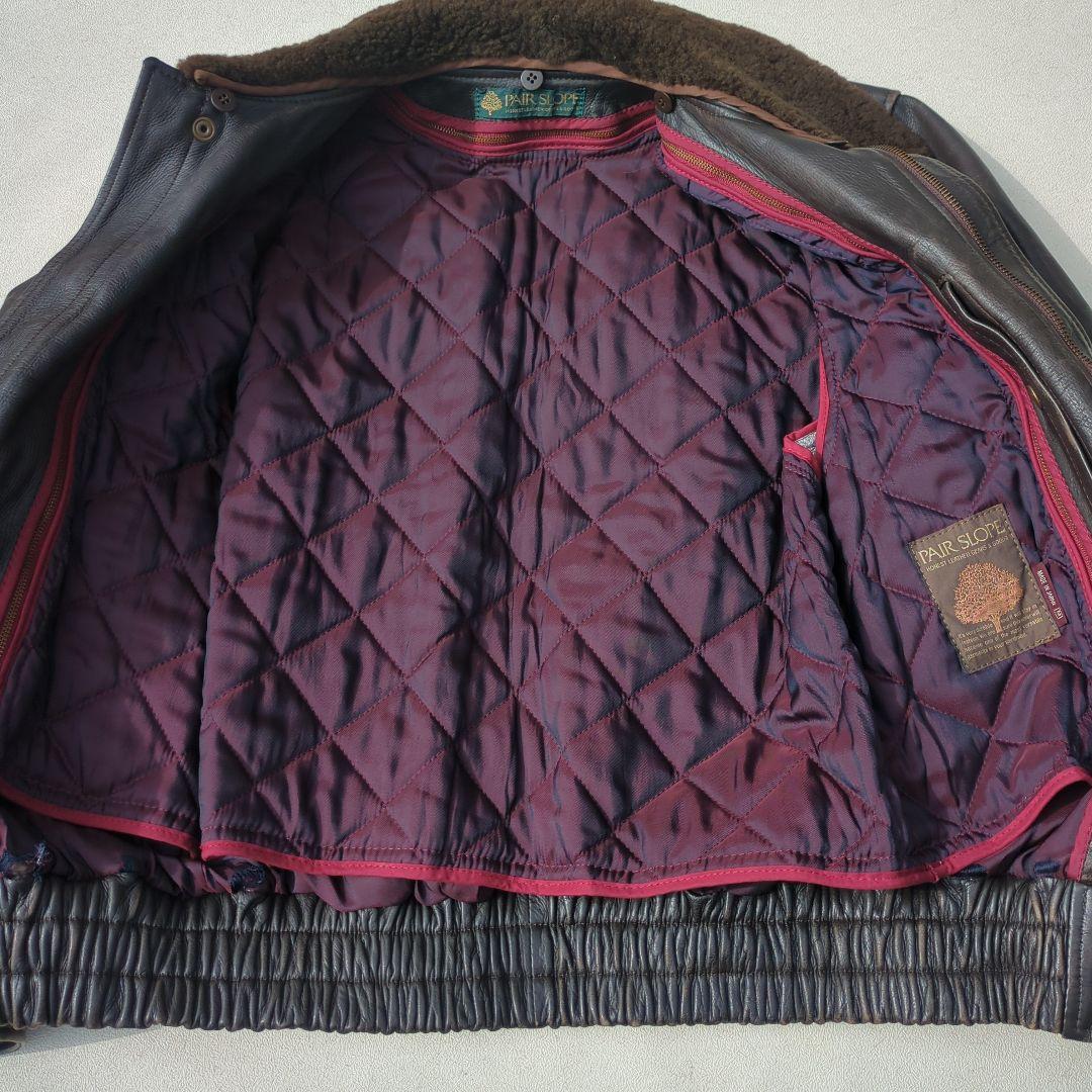 う*ん様 ペアスロープ PAIR SLOPE レザージャケット