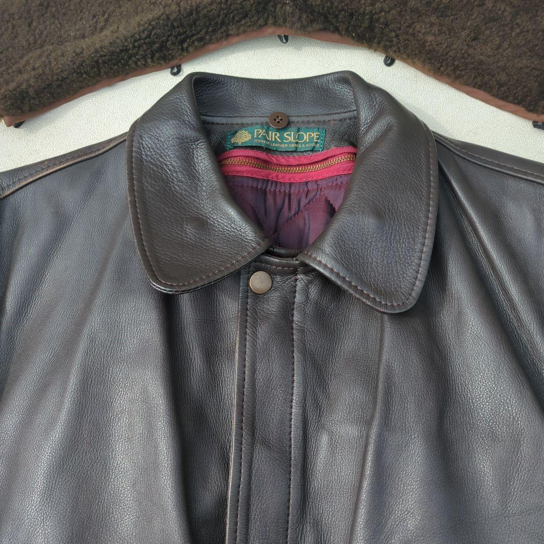 う*ん様 ペアスロープ PAIR SLOPE レザージャケット