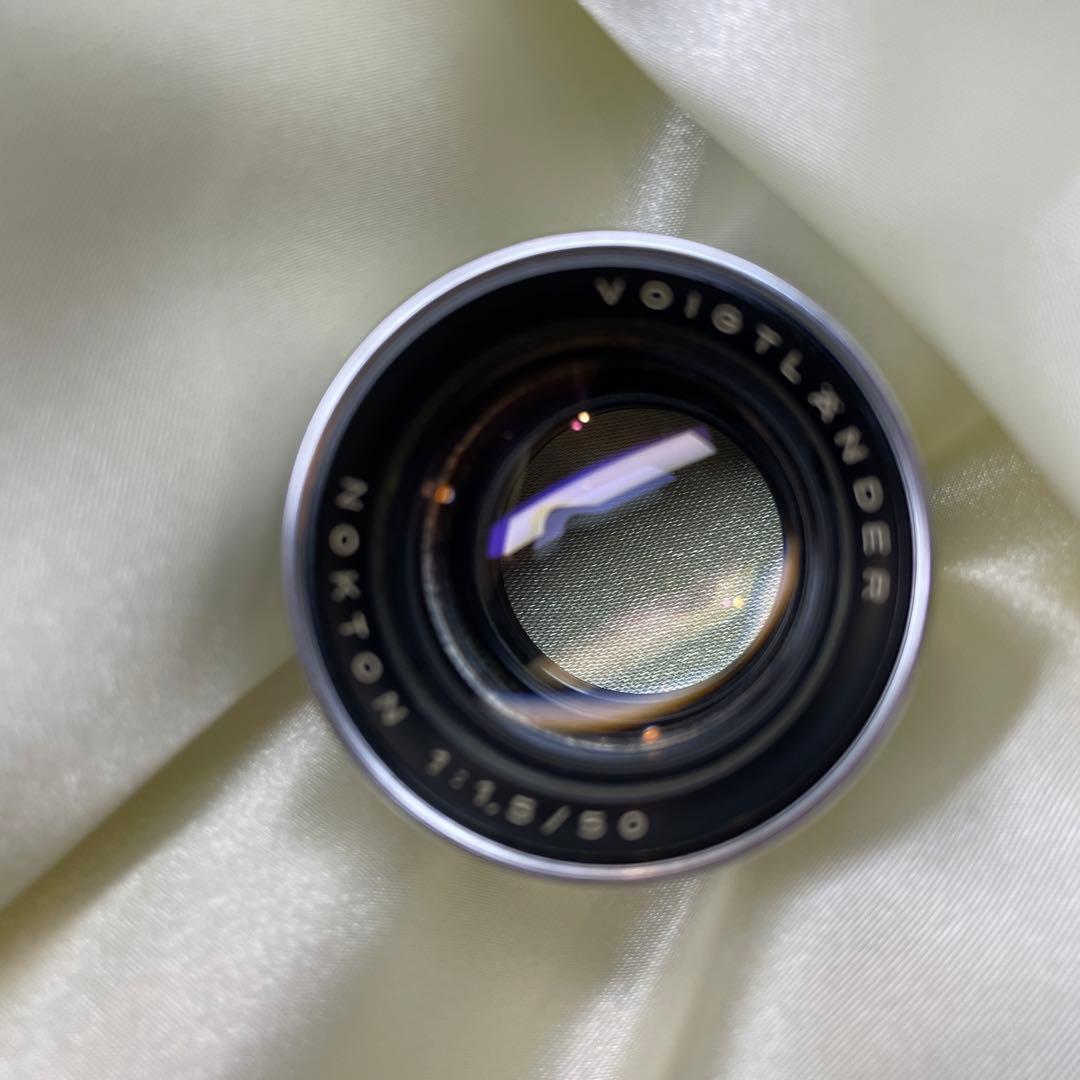 【美品 希少】Voigtlander プロミネント　Nokton 50mm1.5