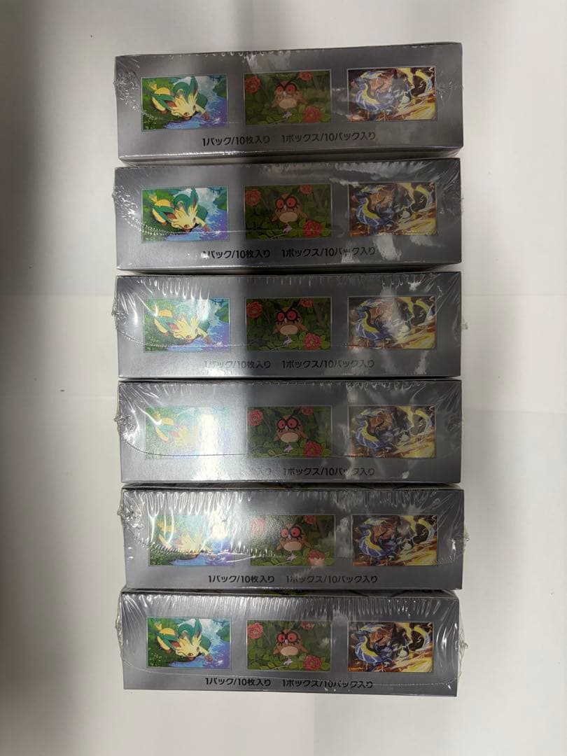 ポケモンカード テラスタルフェス ex 6BOX 未開封 シュリンク付き