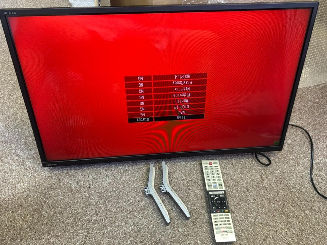 【ジャンク】東芝 REGZA レグザ 液晶テレビ 32V34 2024年製