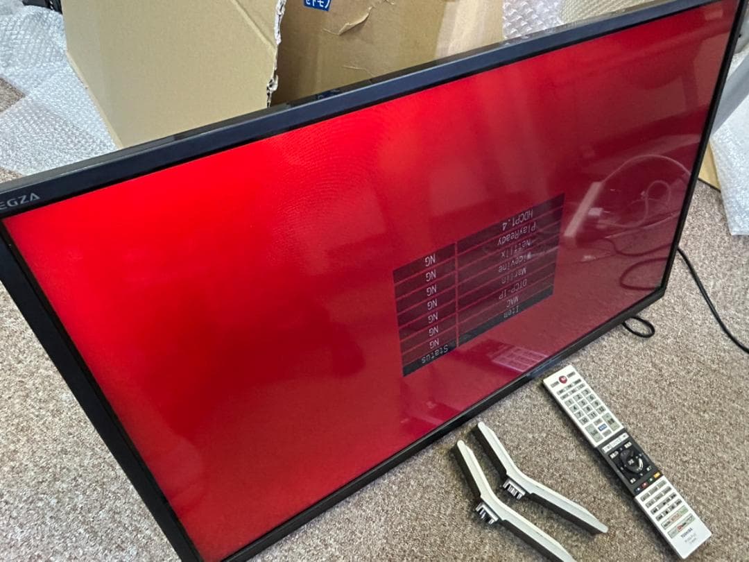 【ジャンク】東芝 REGZA レグザ 液晶テレビ 32V34 2024年製