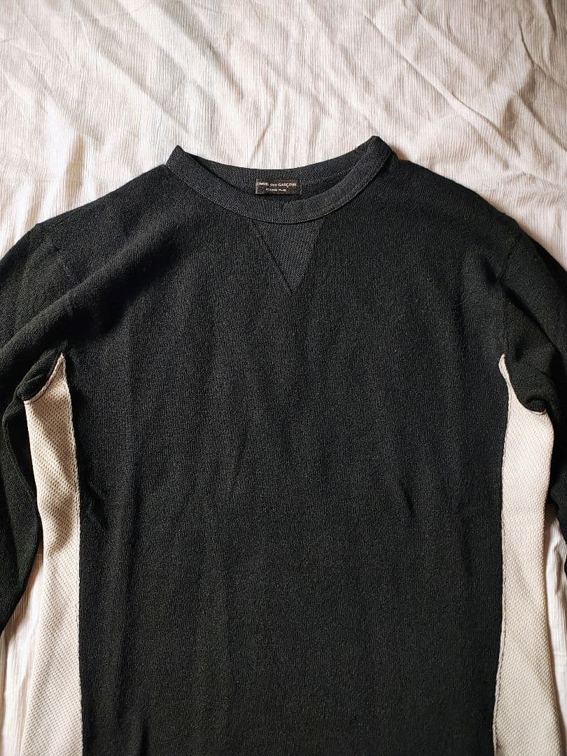 AD2003 コムデギャルソンオムプリュス　カーブドッキングニット　カーブ期