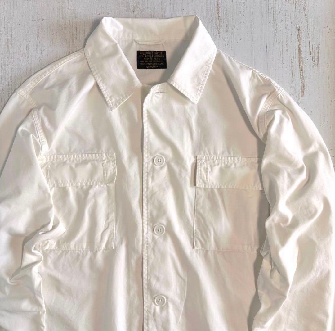 WACKOMARIA ワコマリア コットン ワークシャツ (S)