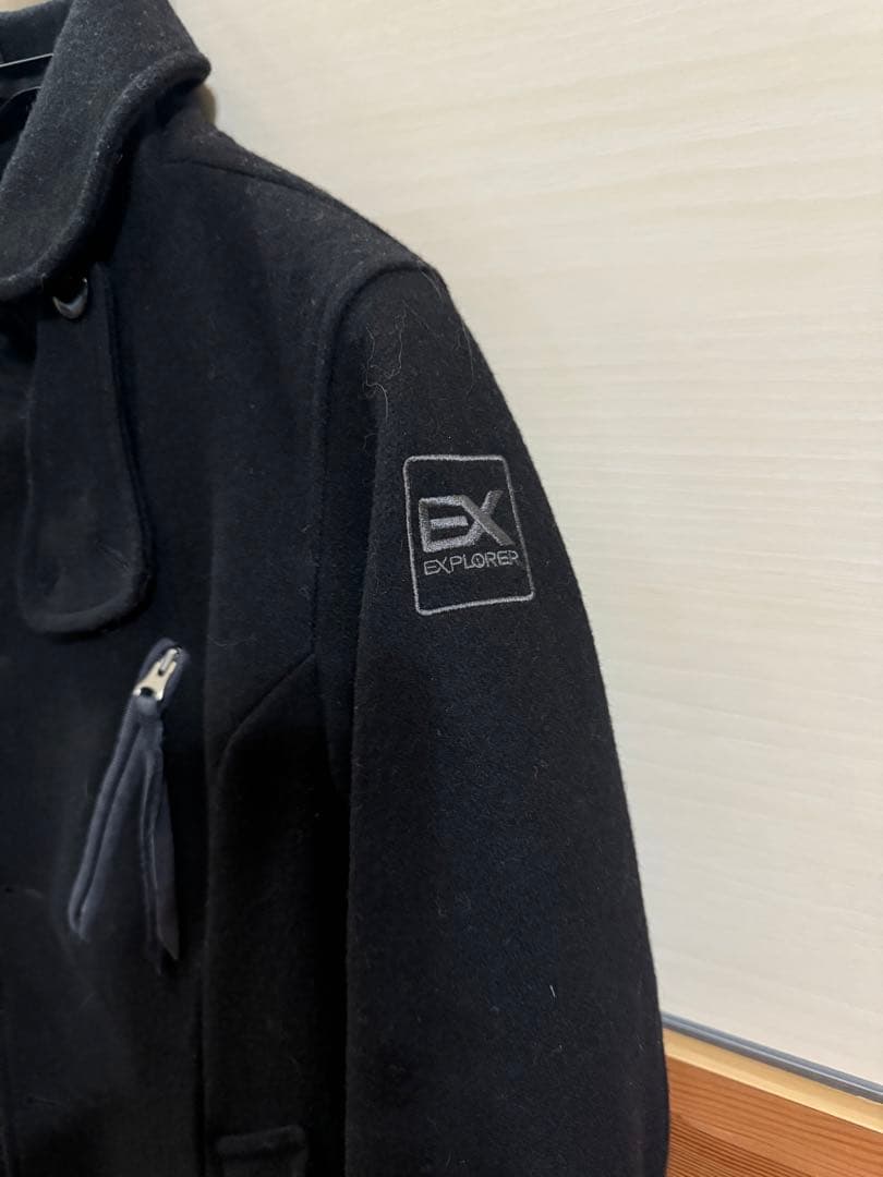 ⧉ KUSHITANI EXPLORER ウールコート ブラック Mサイズ
