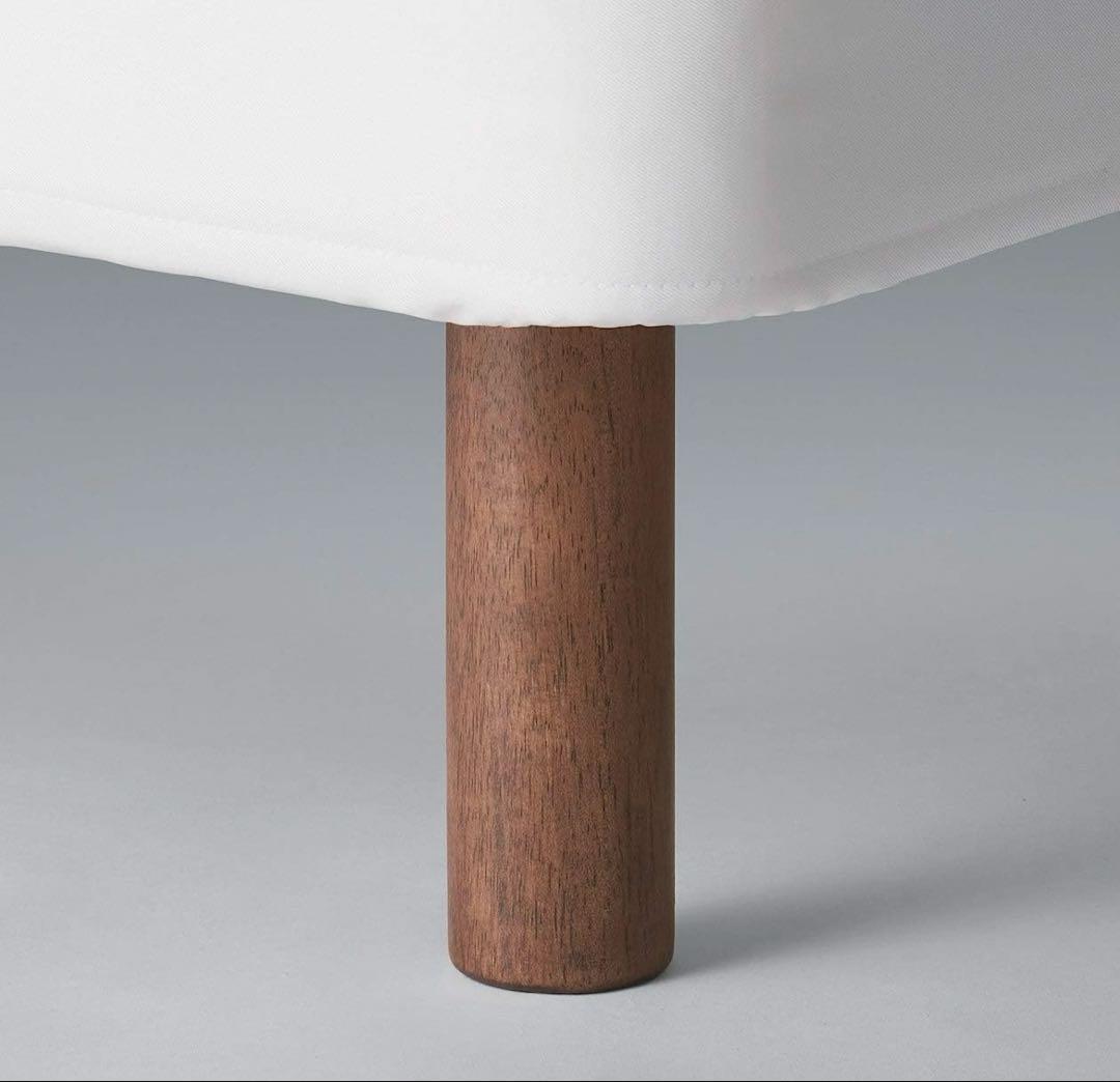 【美品】【使用期間半年未満】無印良品　脚付マットレス　ポケットコイル　シングル