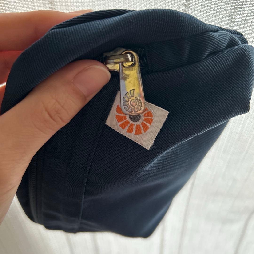 【エルゴベビー】ネイビー 抱っこ紐 収納ポーチ付き　メッシュ　オムニブリーズ