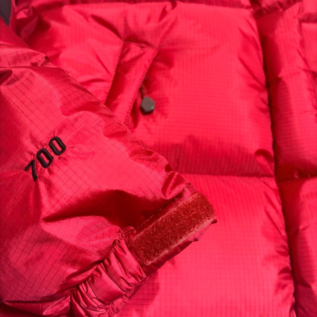 【極美品】ノースフェイス サミットシリーズ ダウン 85(XS) 赤×黒 700