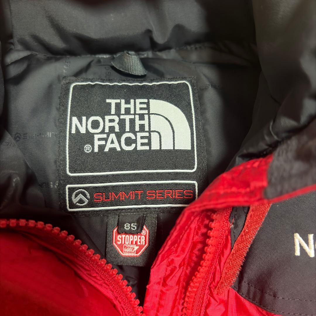 【極美品】ノースフェイス サミットシリーズ ダウン 85(XS) 赤×黒 700