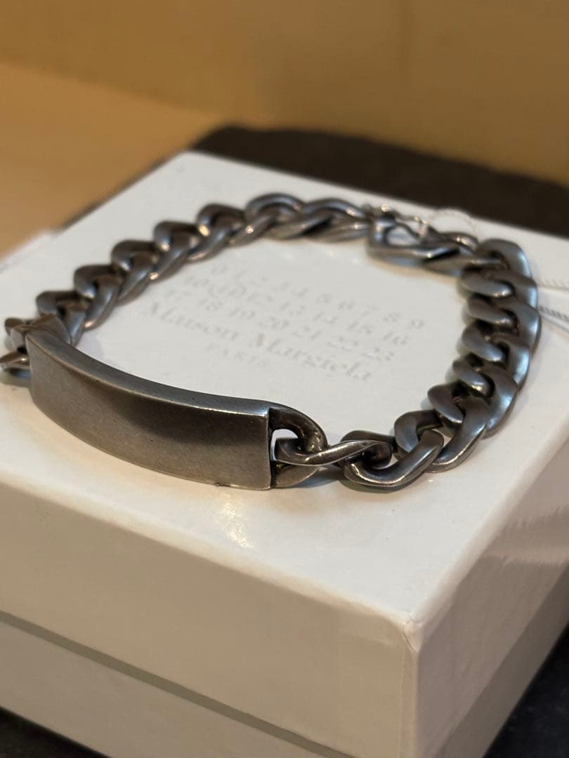 Maison Margiela チェーンブレスレット　シルバー