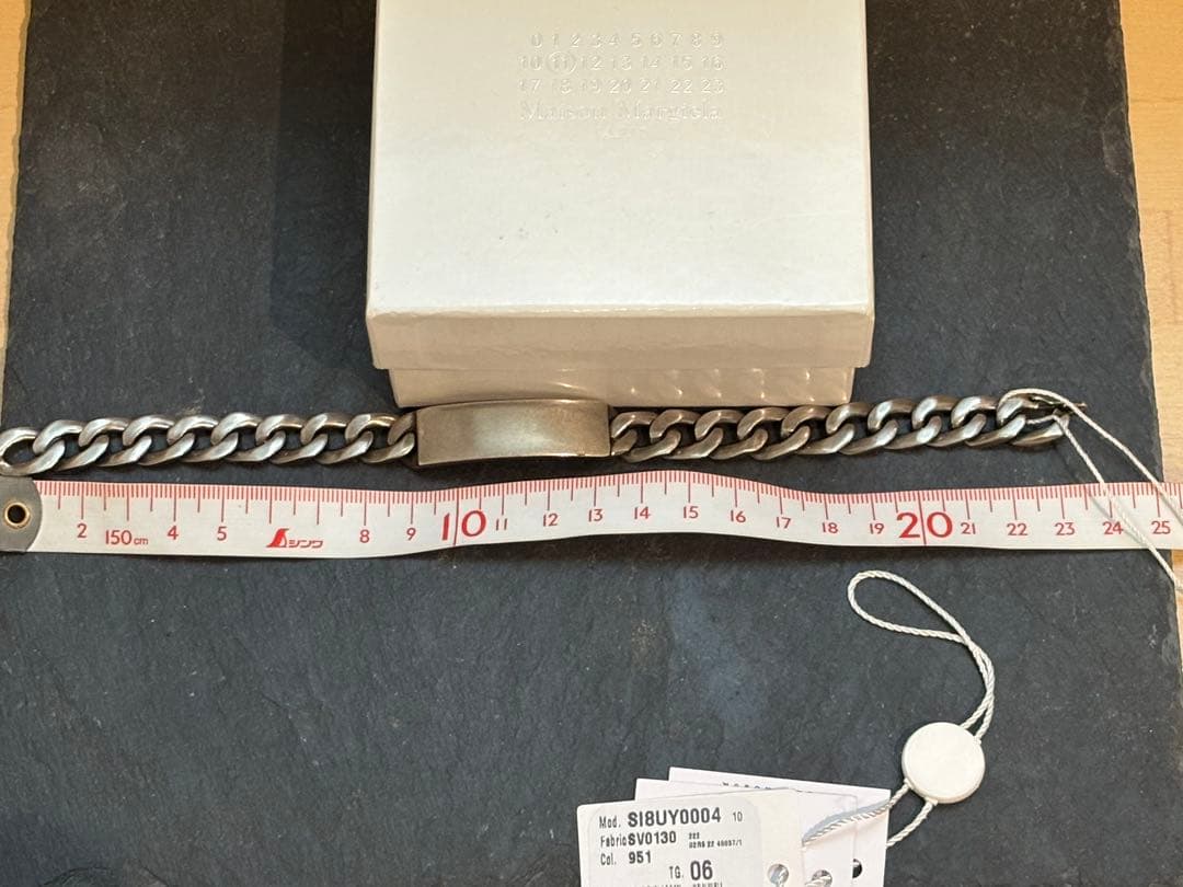Maison Margiela チェーンブレスレット　シルバー