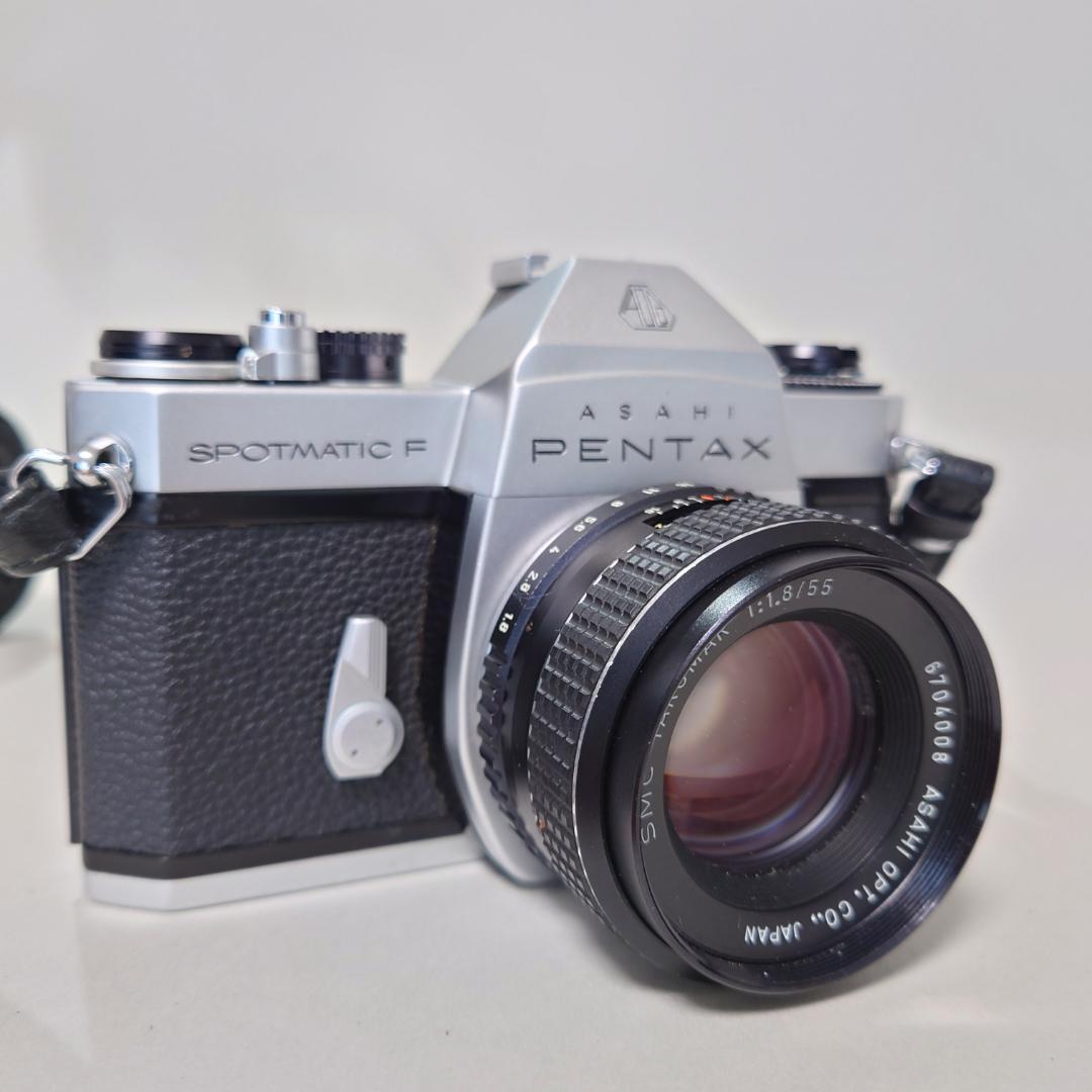 52年前のカメラ ASAHI PENTAX SPOTMATIC F　本体＋レンズ