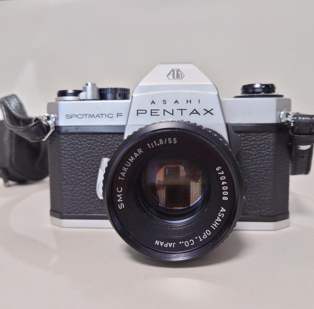 52年前のカメラ ASAHI PENTAX SPOTMATIC F　本体＋レンズ