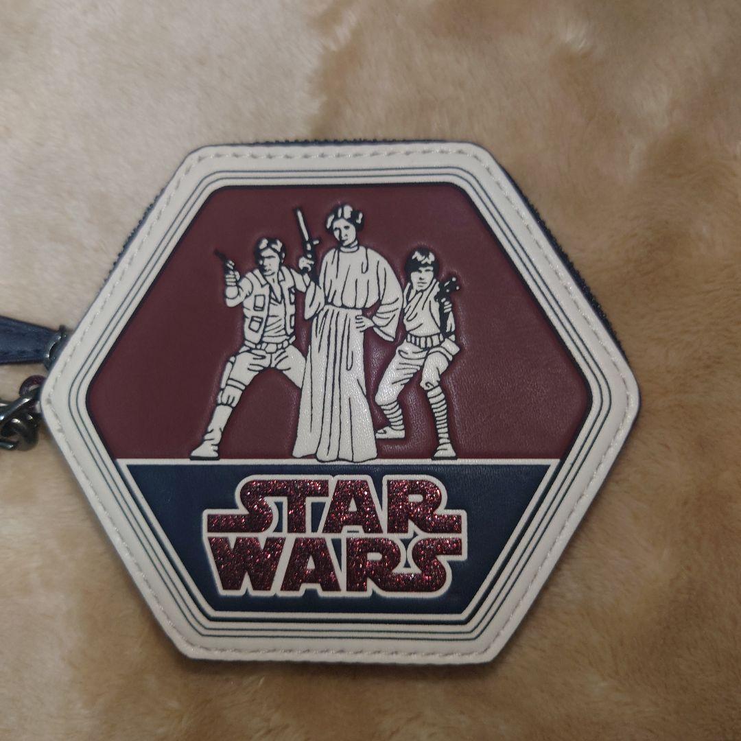 激レア✨【未使用】Coach コーチ スターウォーズ ケース 小銭入れ 白