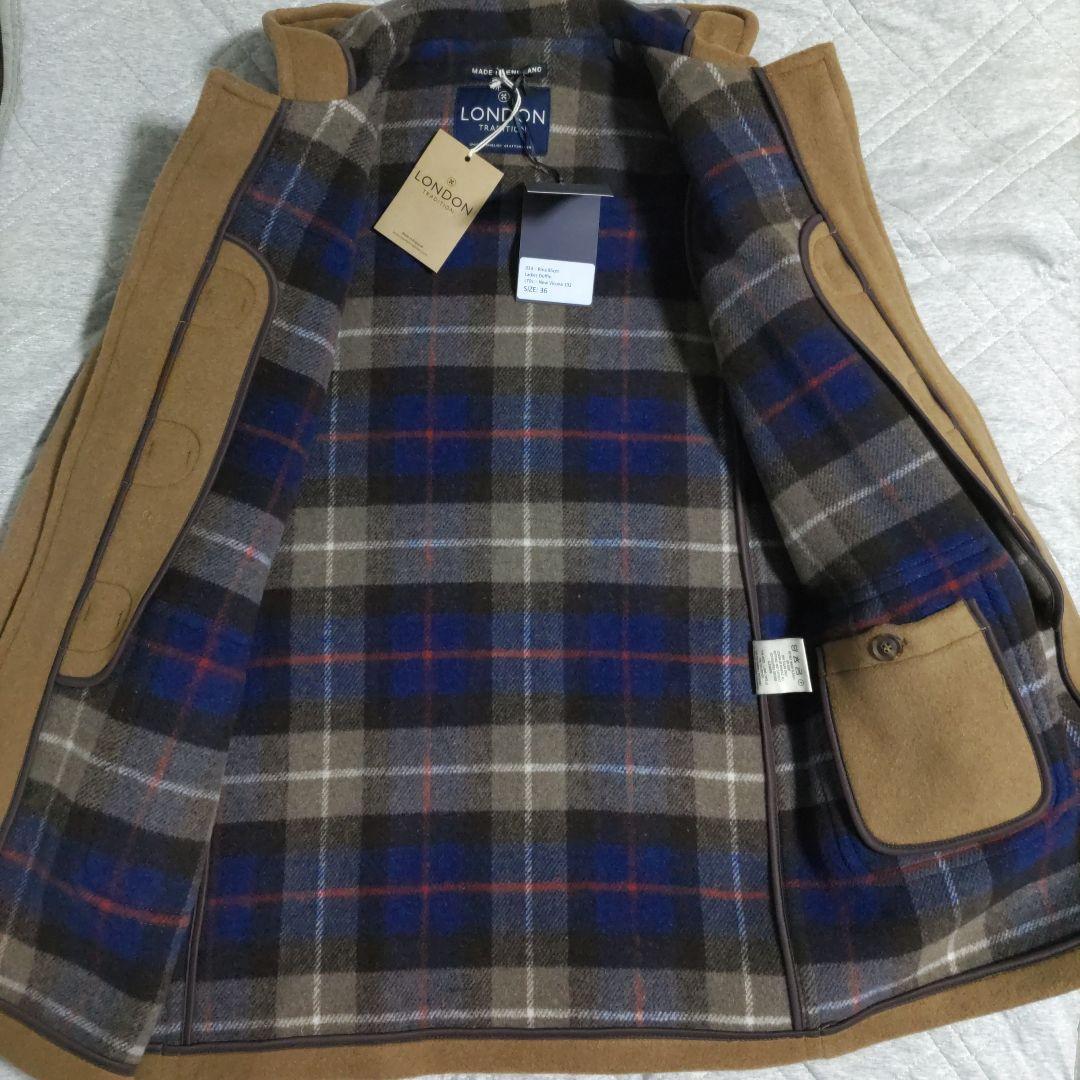 新品　ロンドントラディション　 英国製ダッフルコート Rina レディース