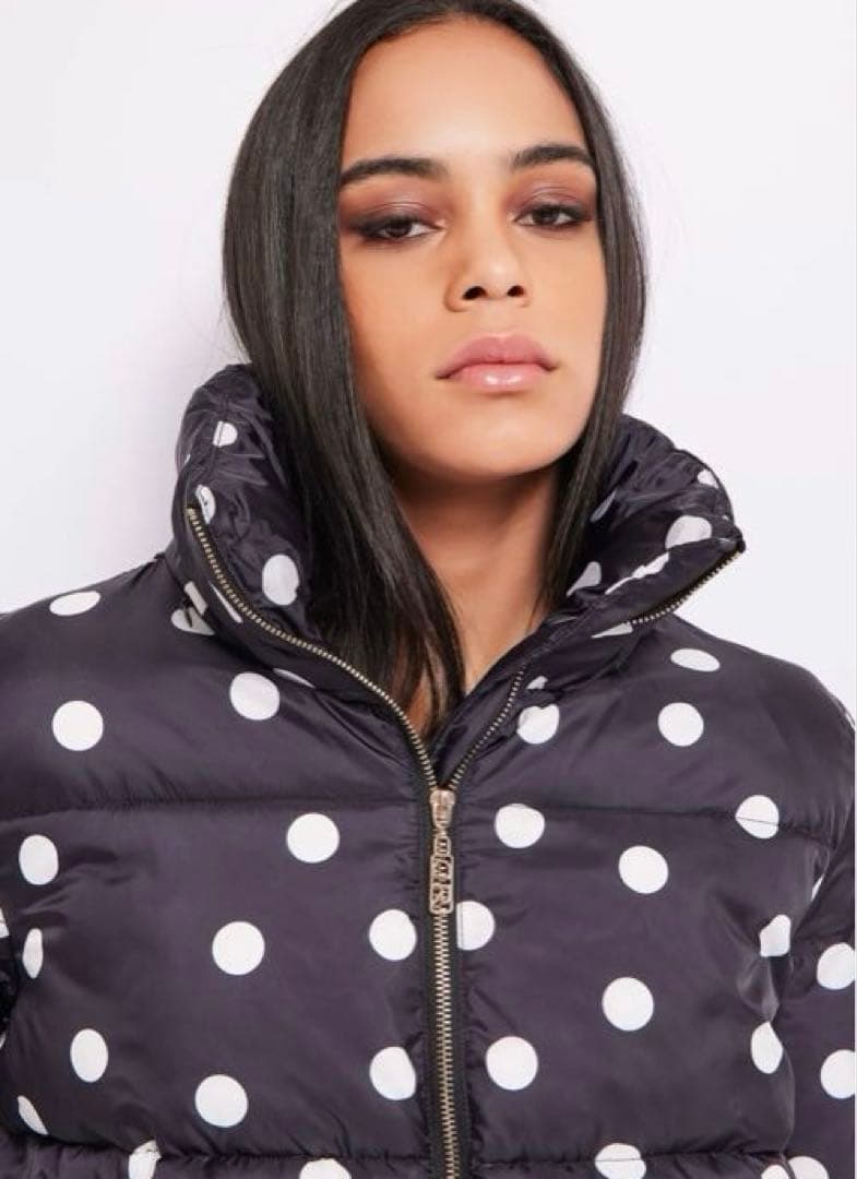 Denny Rose 可愛すぎるデニーローズ ボトルネックダウンジャケット