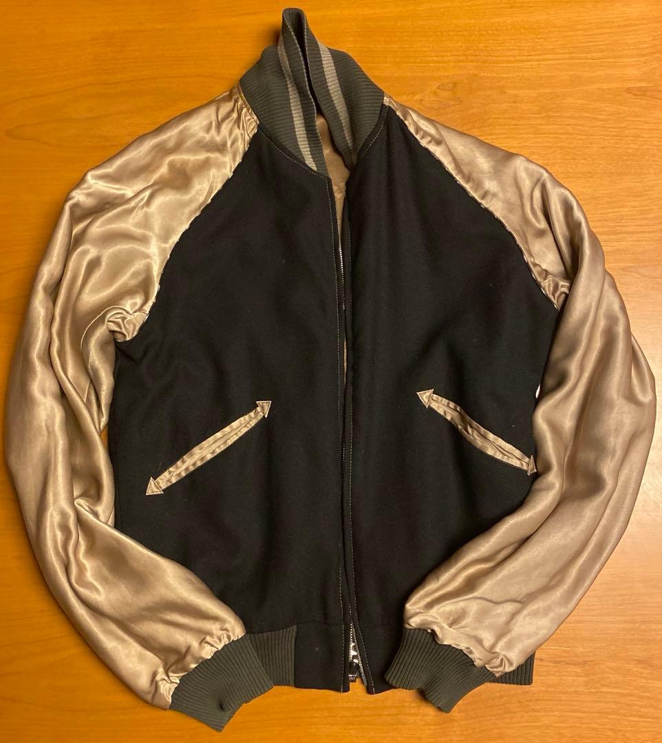 ハリウッドランチマーケット　泥染　スカジャン　虎