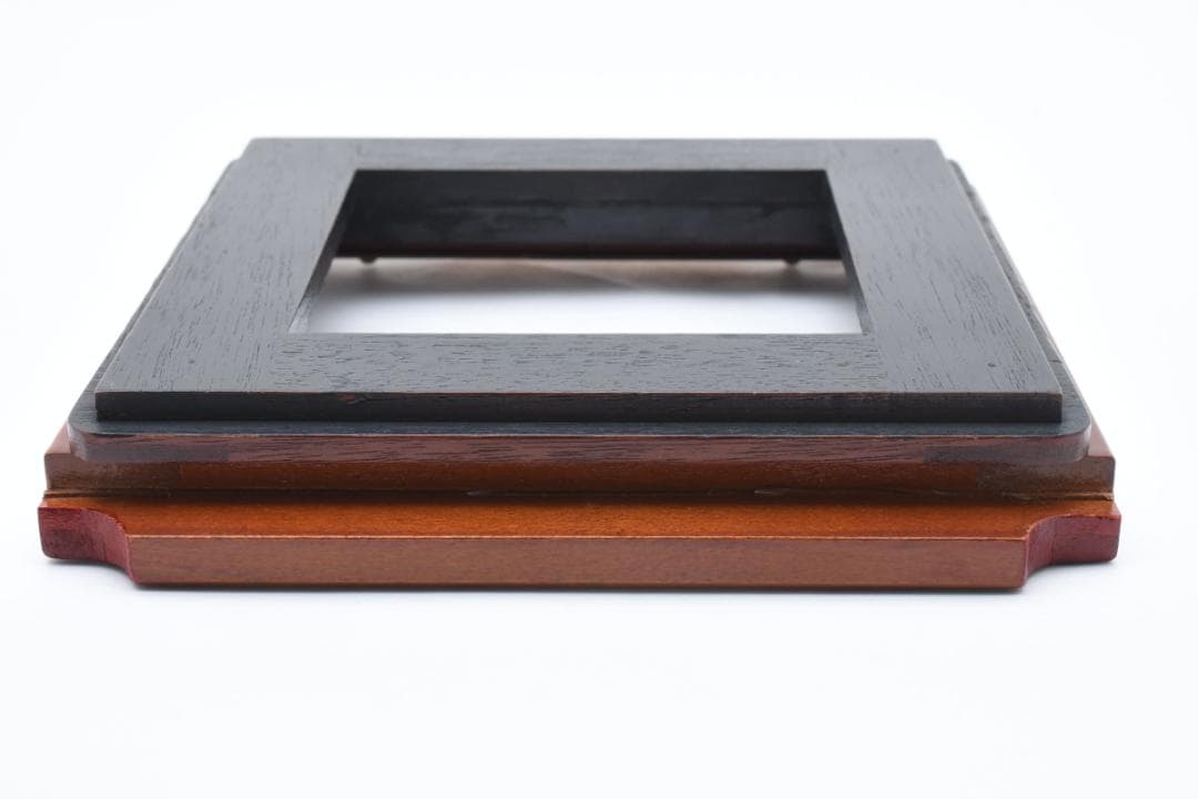 ディアドルフ/Deardorff レンズボード 約18.8×18cm 木製カメラ