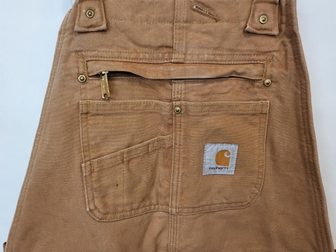 Carhartt ダブルニーオーバーオール ●アメリカ古着（商品番号5466）