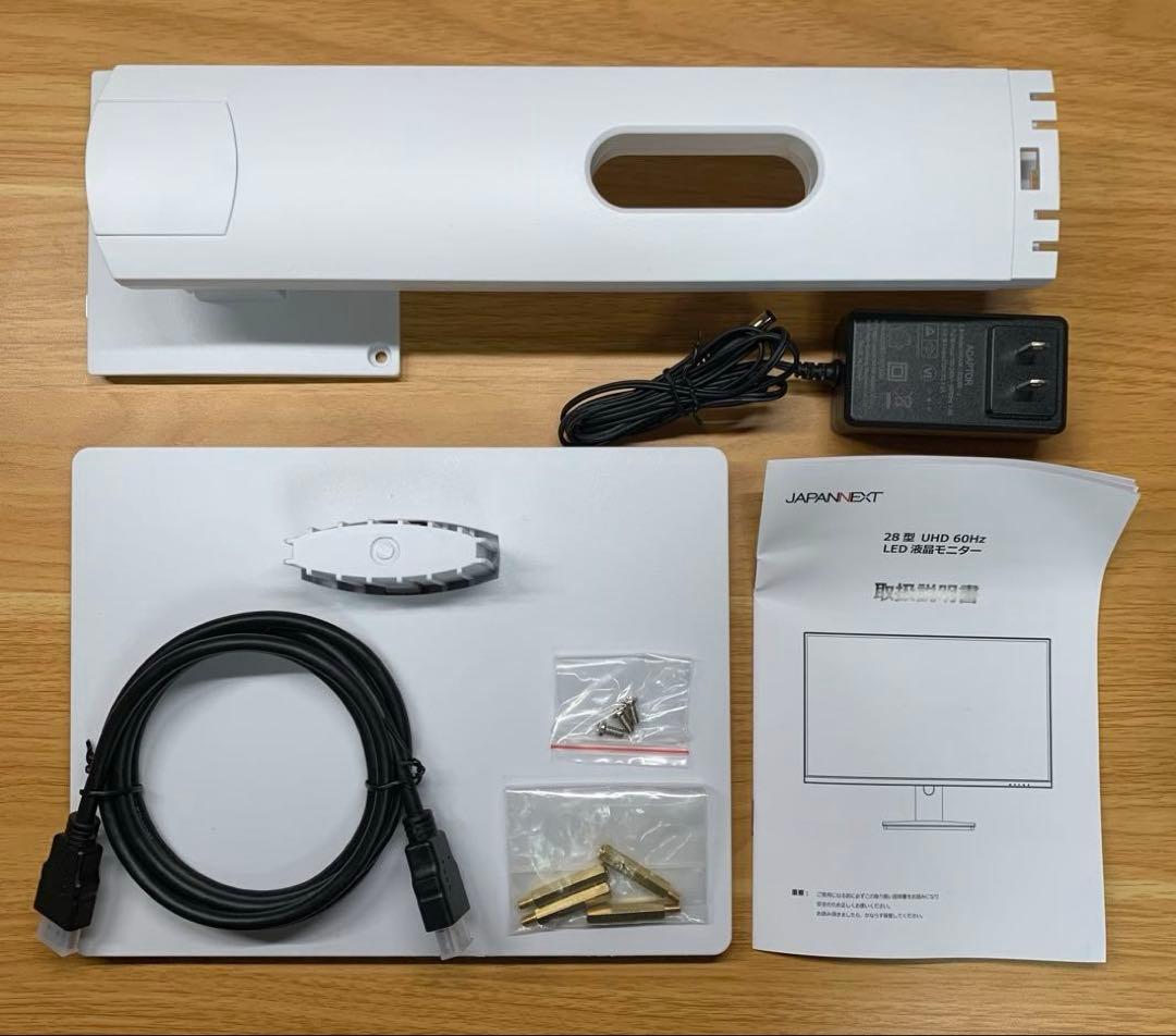 【未使用】JAPANNEXT 28インチ 4K JN-IPS28UHDR-W