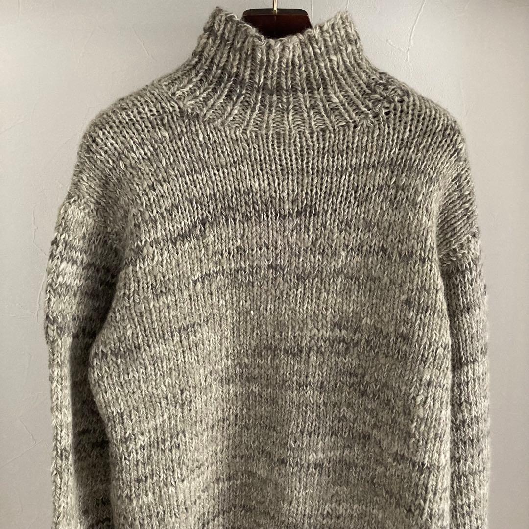 45R ウールニット ハイネック