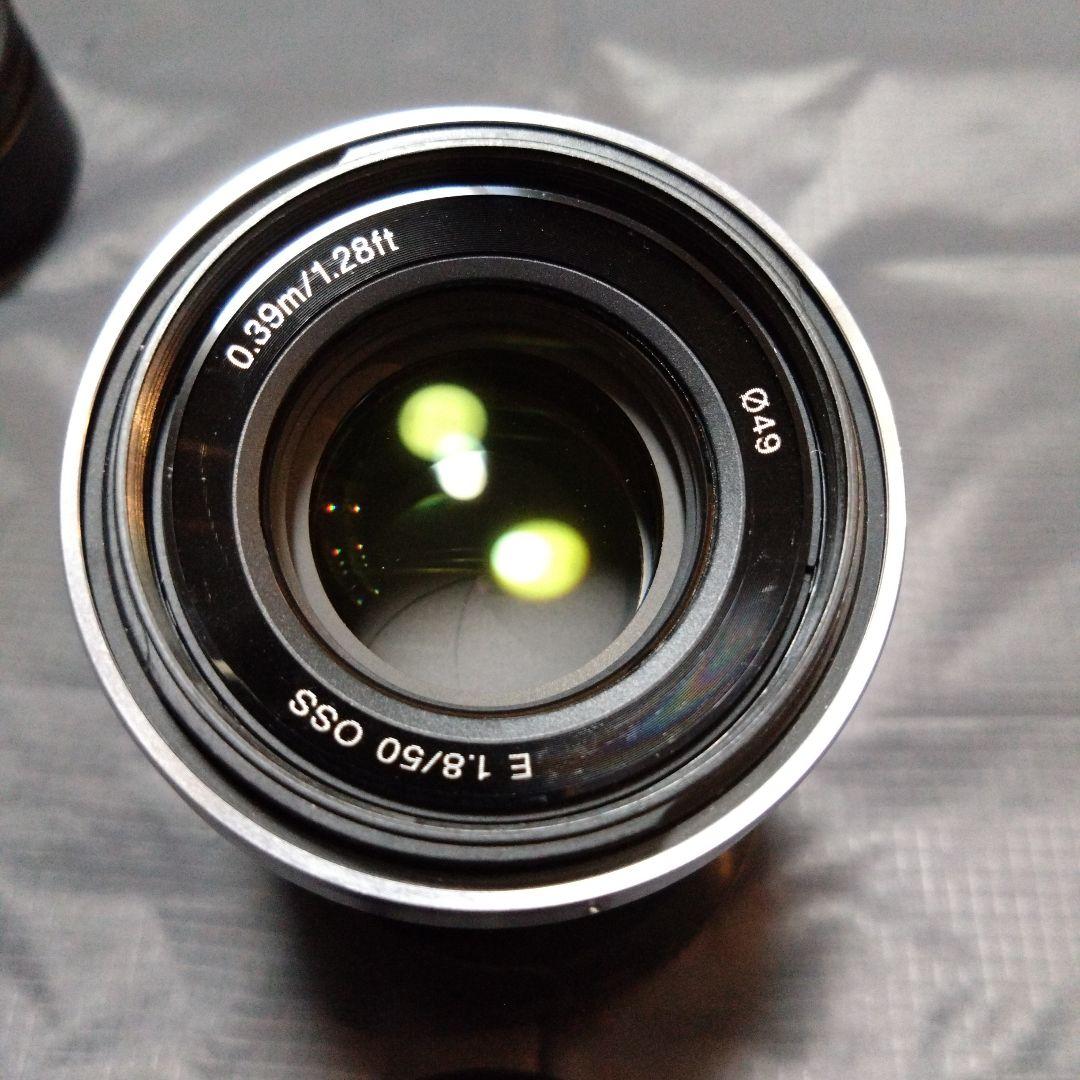 SONY SEL50F1.8 シルバー