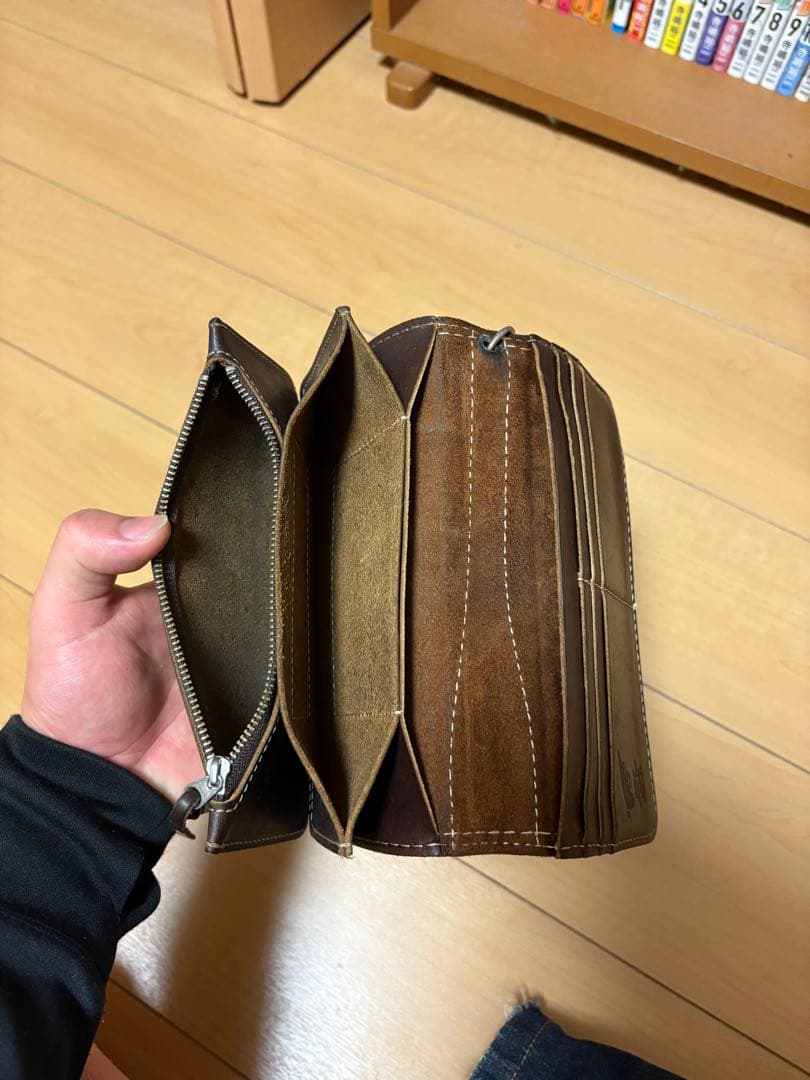RED WING SHOES 長財布 ダークブラウン