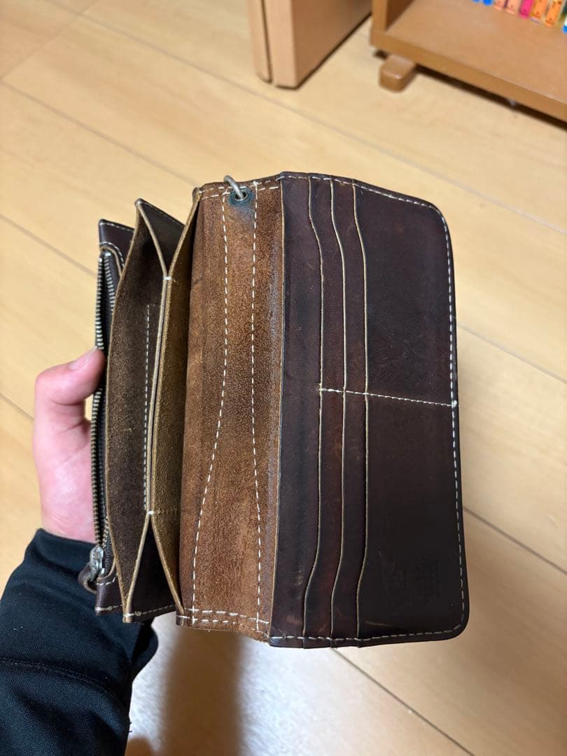 RED WING SHOES 長財布 ダークブラウン