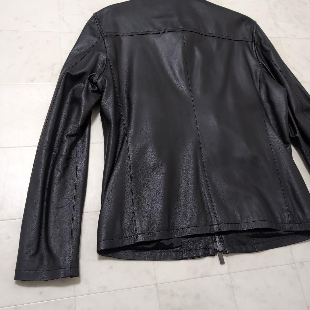 新品 2024年作品 JOSEPH HOMMEシングルライダースジャケット