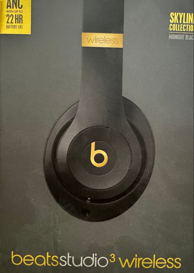 Beats Studio3 Wireless ヘッドホン ミッドナイトブラック