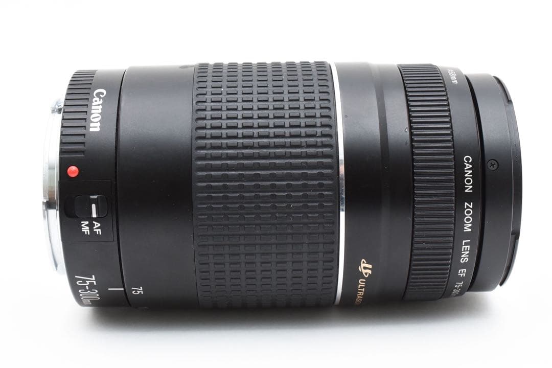 望遠レンズ /フード付き/Canon EF75-300 Ⅲ USM