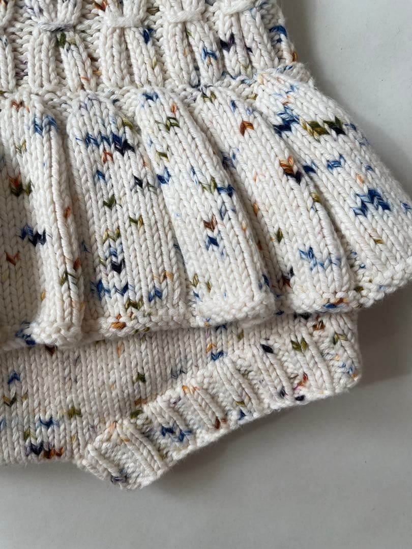 Misha & Puff フリル付きロンパース 18-24m コンフェッティ