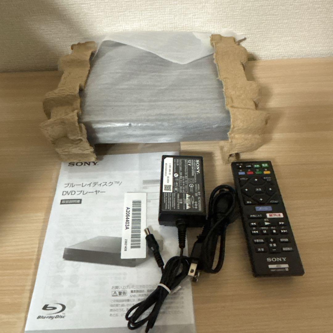 【極美品】ソニー　ブルーレイ/DVDプレーヤー BDP-S1500 2024年製