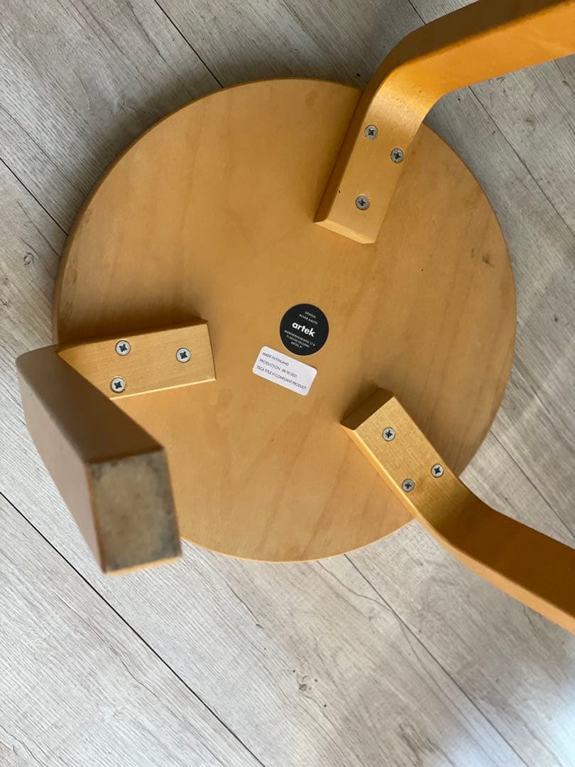 希少　Artek stool60 カーリーバーチ　最終価格