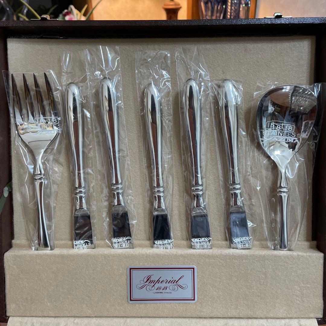 AZUMA アズマ　インペリアル　18-18 カトラリーセット　未使用