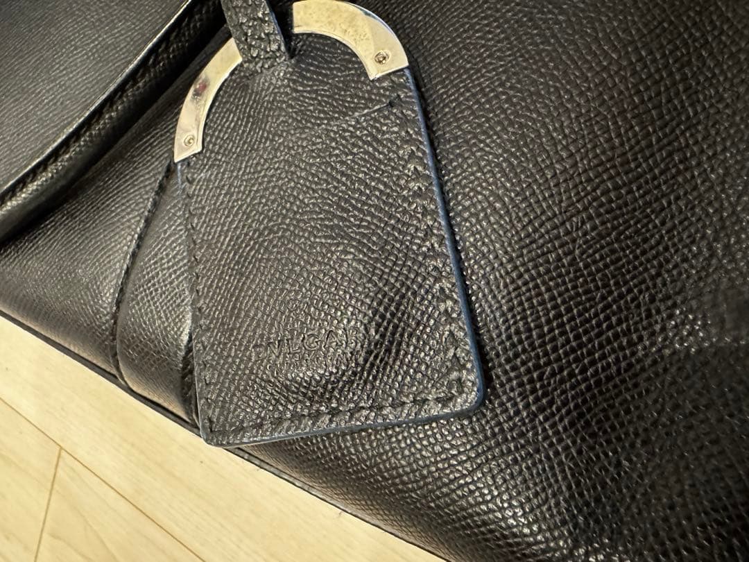 最終値下げ ブルガリ BVLGARI トートバッグ ビジネスバッグ ブラック