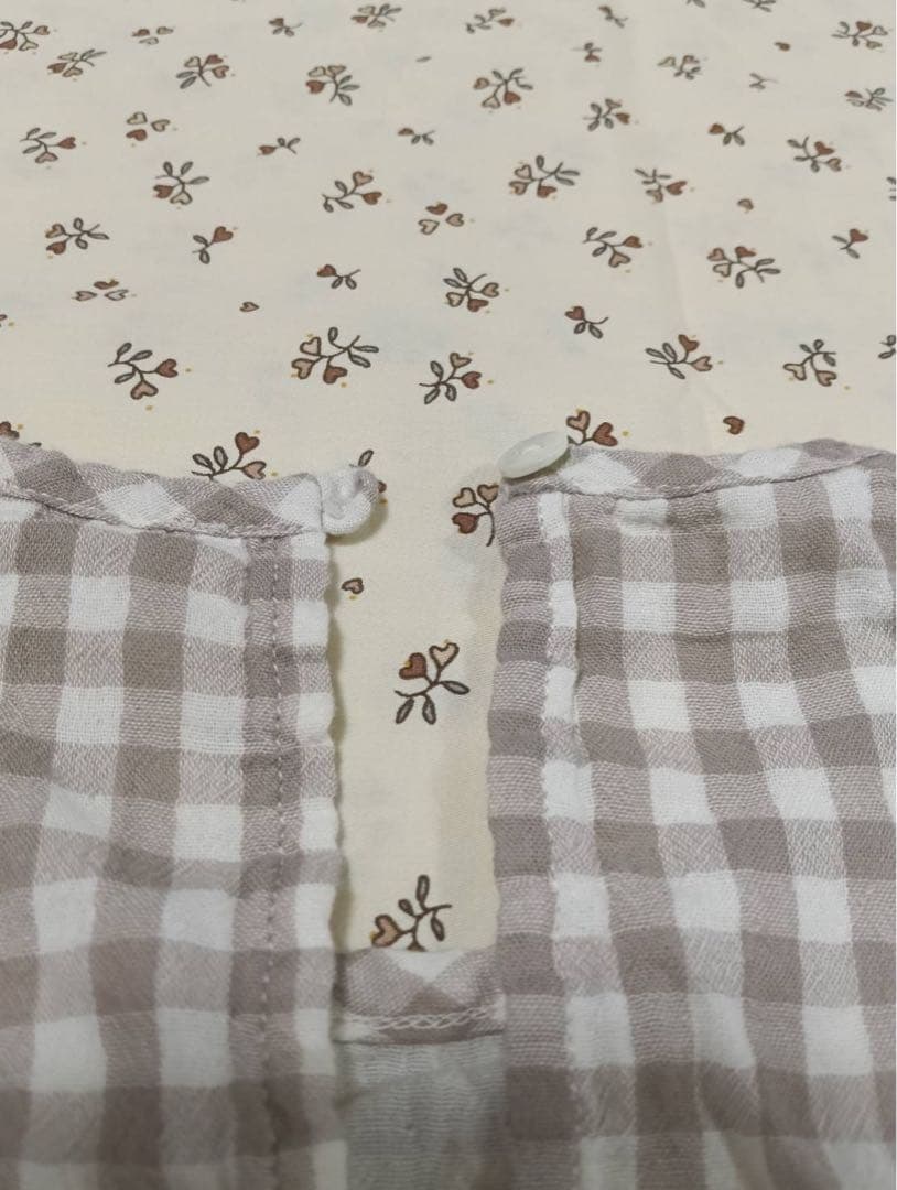 SOOR PLOOMチェック柄ワンピースPedra 8y