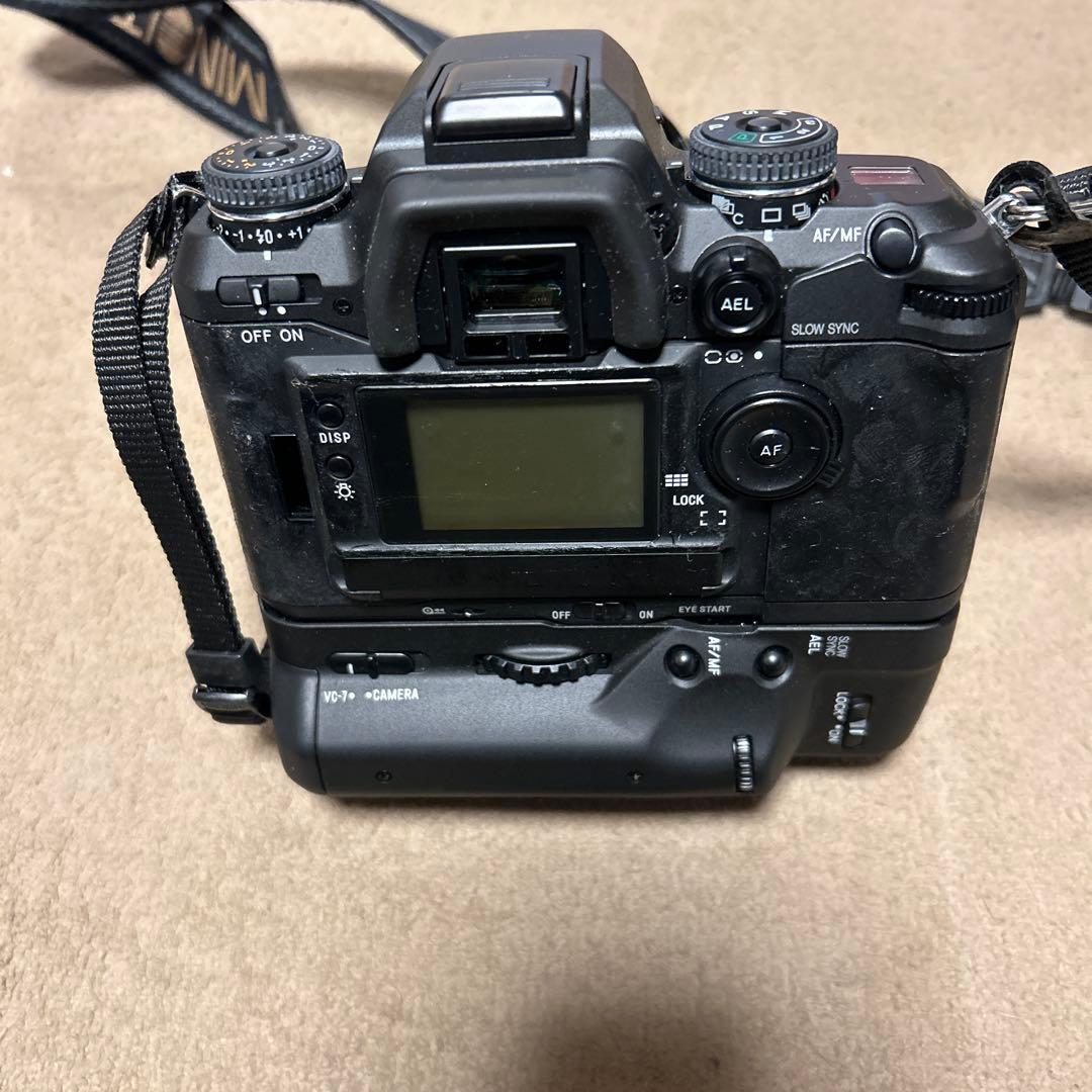 MINOLTA α-7 一眼レフカメラ レザーケース付き
