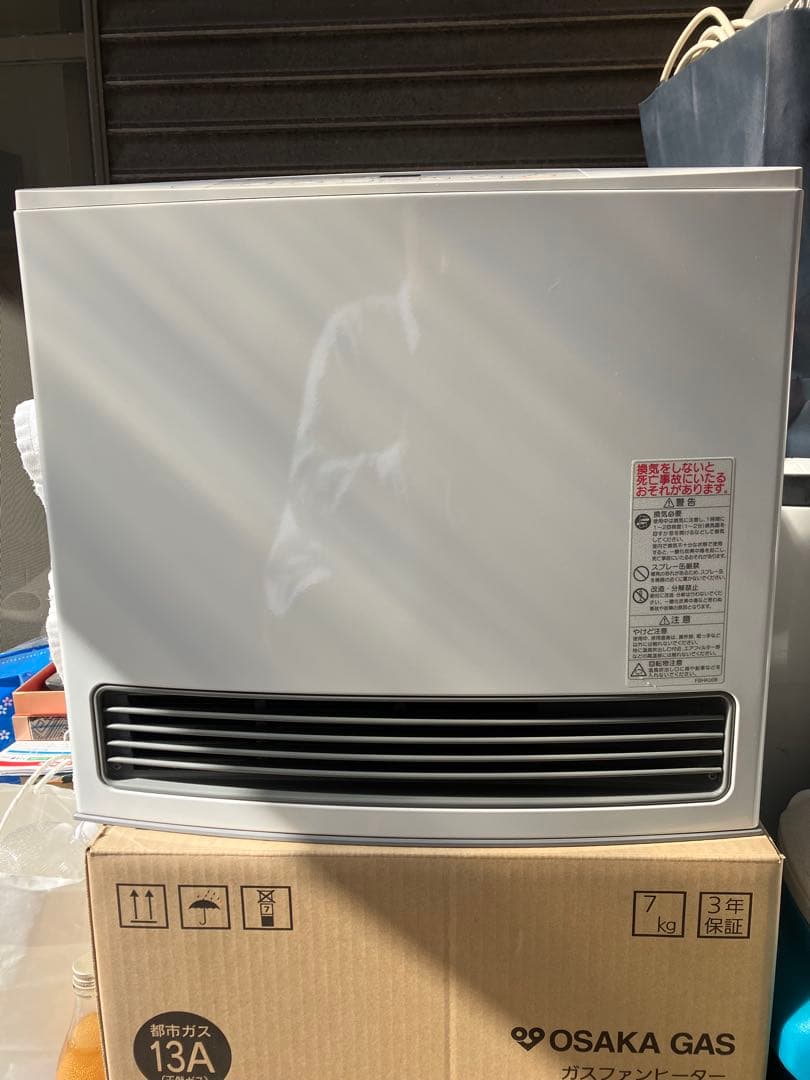 OSAKA GAS ガスファンヒーター 140-6053 GFH-4004S